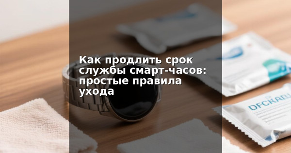 Как продлить срок службы смарт-часов: простые правила ухода